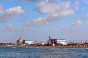 electricity can be provided through shore power substations